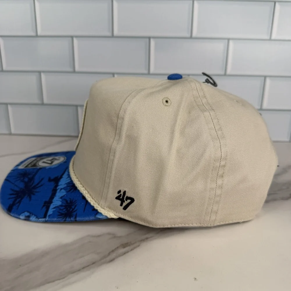 Cleveland Guardians Hat Cap Snap Back Mens One‎ Size Blue Baseball 47 Hitch NWOT